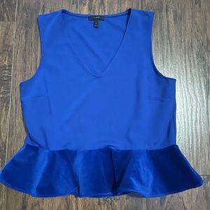 This J. Crew women's sleevless dress top in Royal Blue